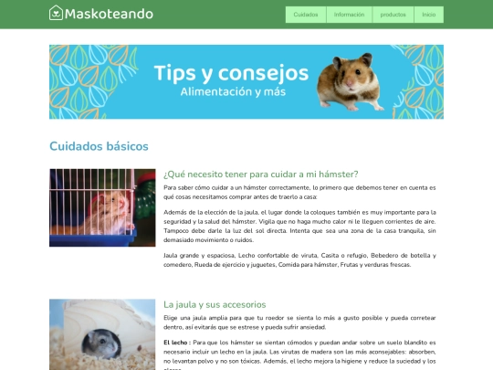 cuidados_hamster screenshot