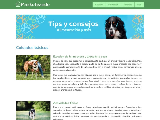 cuidados_perro screenshot