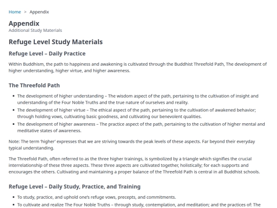 appendix screenshot