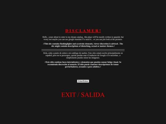 CDS_disclamer screenshot