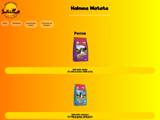 alimentos screenshot