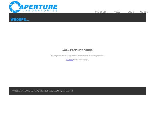 error screenshot