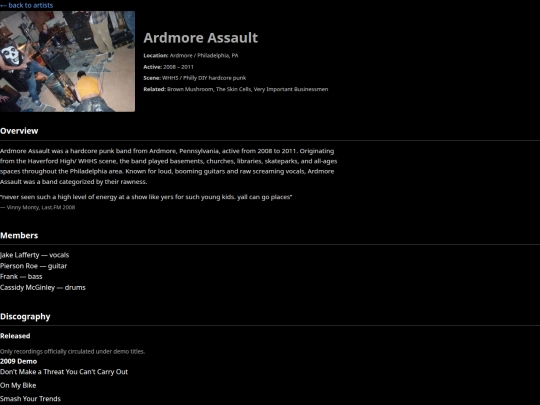 artists/ardmore-assault screenshot