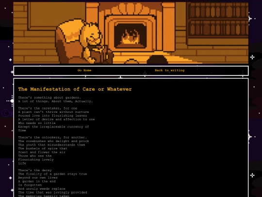 writing/care screenshot