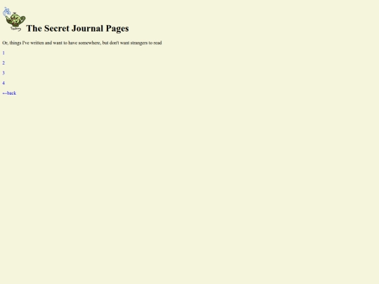 secretjournalpages screenshot