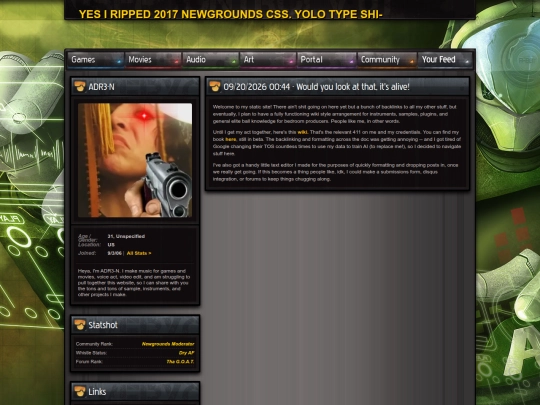 siteblog screenshot