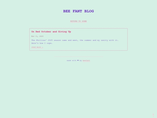 blog screenshot