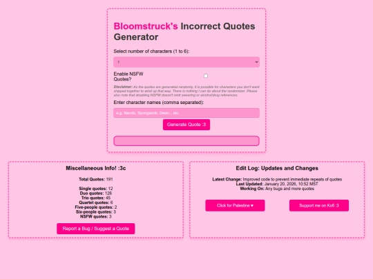 index screenshot