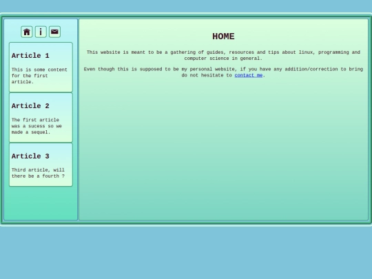 home screenshot