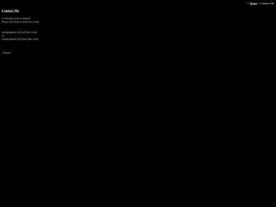 contact screenshot