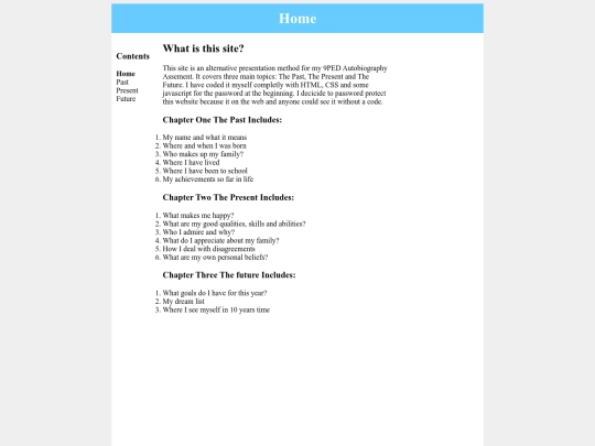 index screenshot