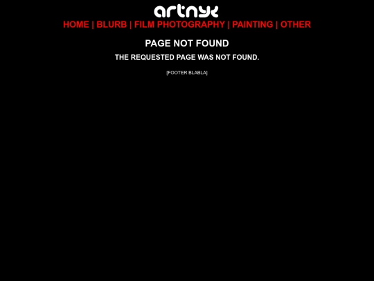 not_found screenshot