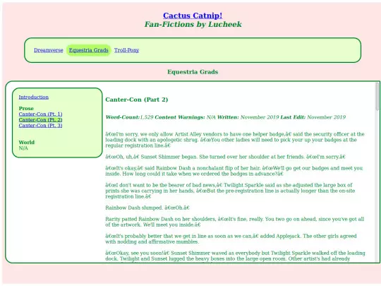 FicSite_EqGrads_Ep1Pt2 screenshot