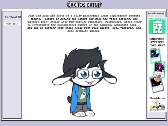 RenFestStuck/cast screenshot