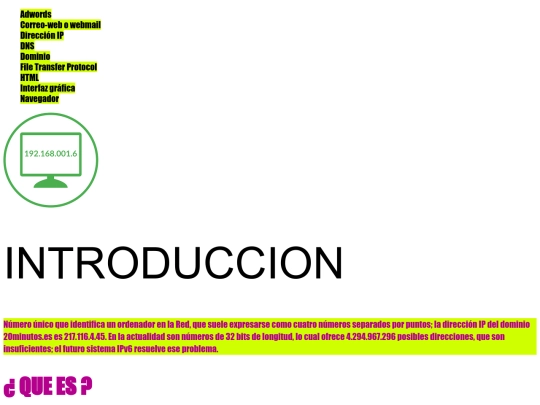 amarillo/direccion-ip screenshot