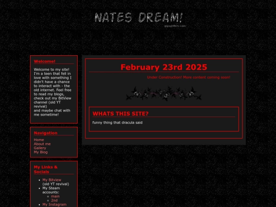 blog screenshot