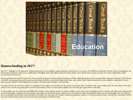 homeschooling screenshot