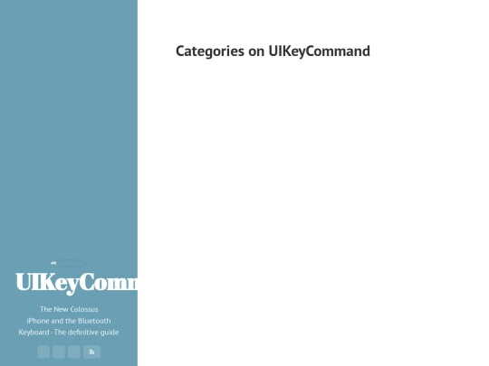 categories screenshot
