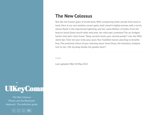 pages/colossus screenshot