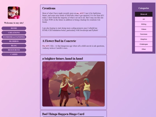 creations screenshot