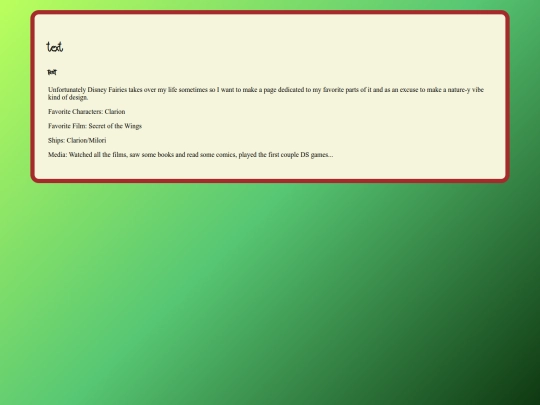 disneyfairies/neverland screenshot