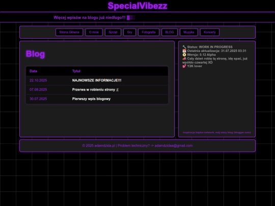 blog screenshot