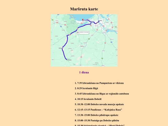 Maršruts screenshot