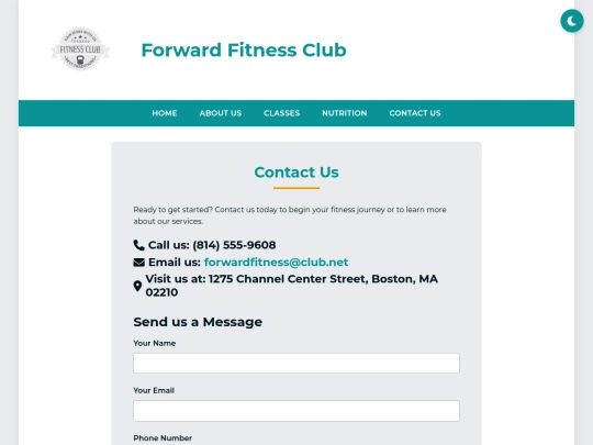 contact screenshot