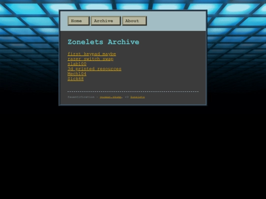 archive screenshot