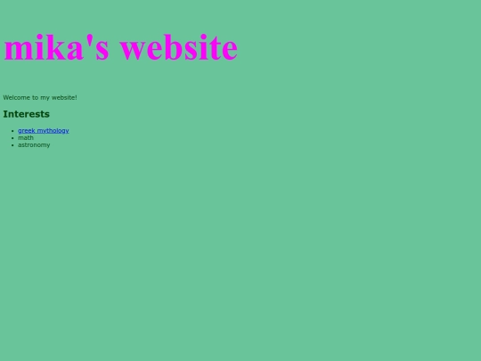 index screenshot
