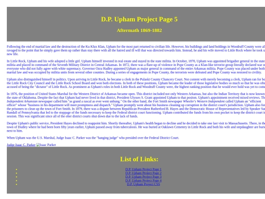 DPUphampage5 screenshot