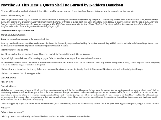 aqueenshallbeburned screenshot