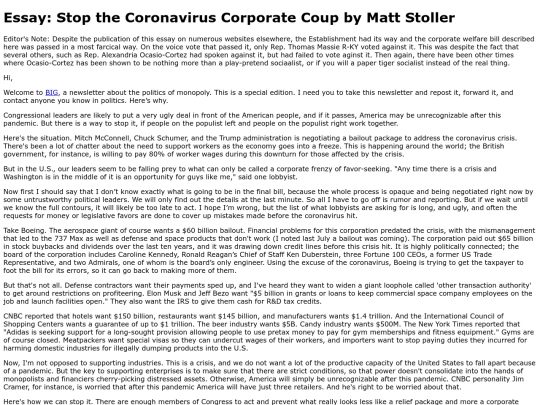 coronaviruscorporatecoup screenshot