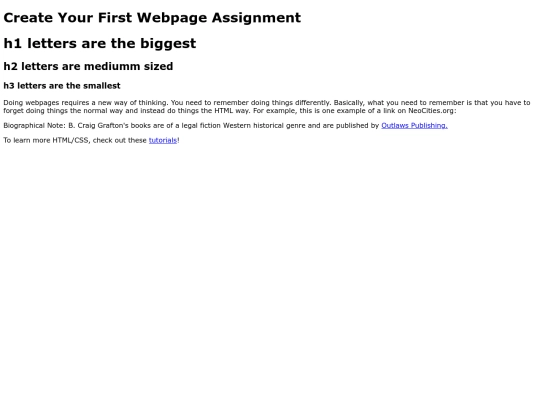 firstwebpage screenshot