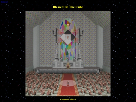 ART/blessedbethecube screenshot