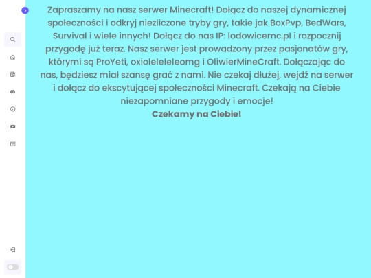 info screenshot