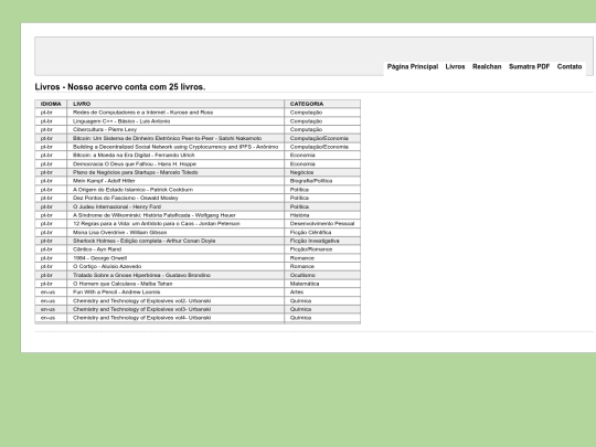 livros screenshot