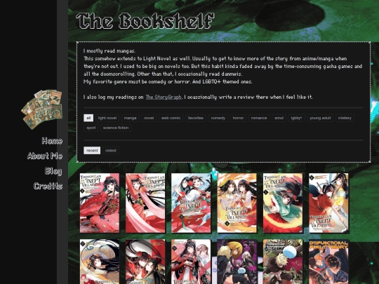 library/books screenshot