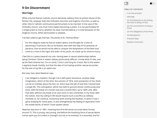 mainstream/ondiscernment screenshot