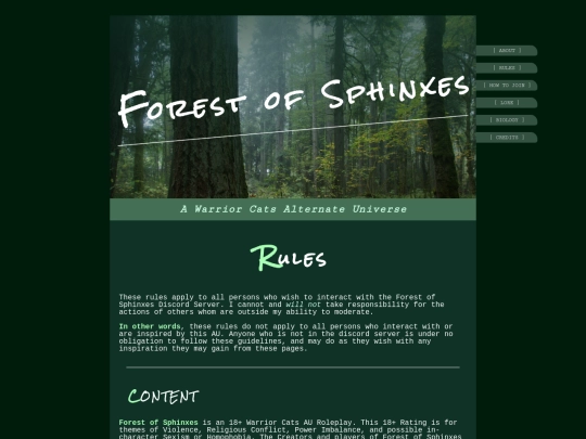 rules screenshot