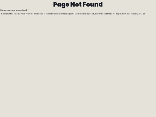 not_found screenshot