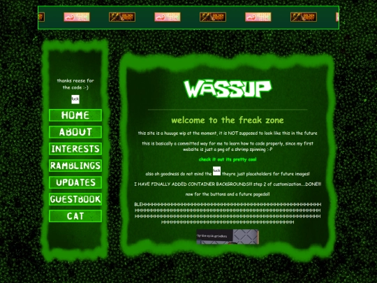 homepage screenshot
