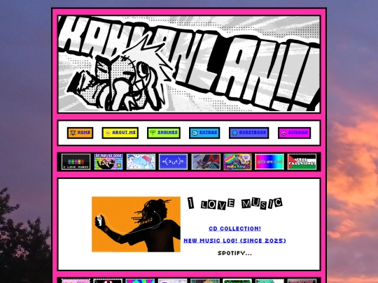 pages/home/musicandcds screenshot
