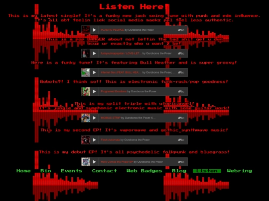 listen screenshot