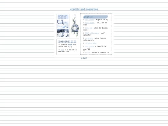 links screenshot