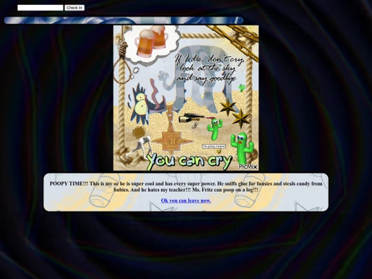 test screenshot