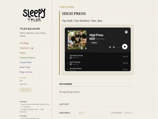 highpress screenshot