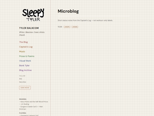 microblog screenshot