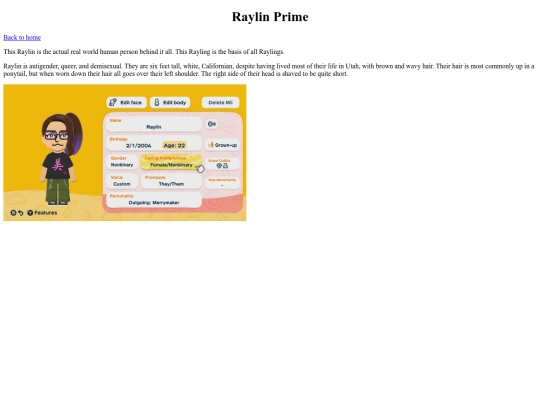 Raylin-Prime screenshot