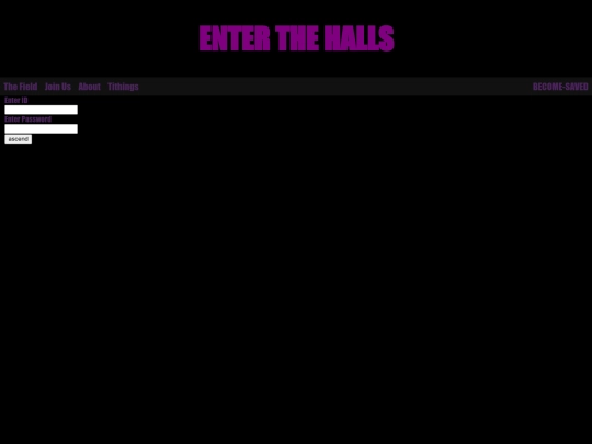 LOGIN screenshot